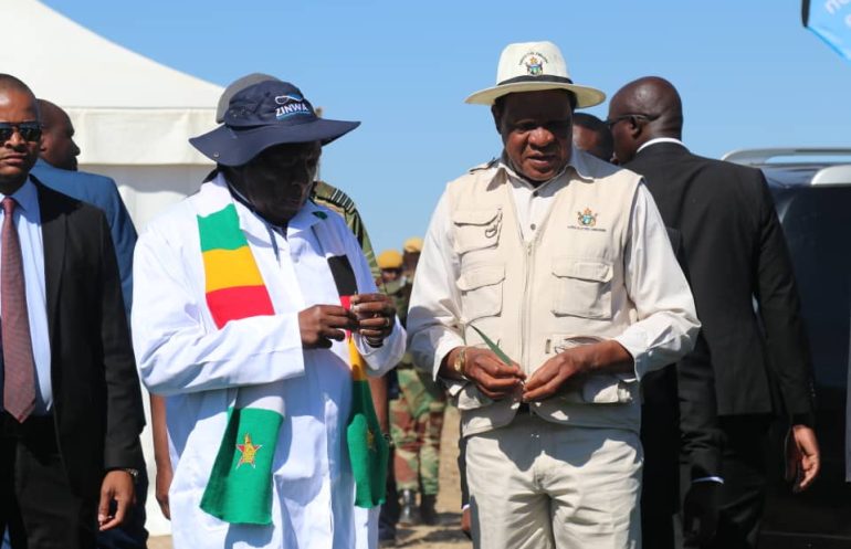 His Excellency President Emmerson Mnangagwa commissioned Chivhu Dam