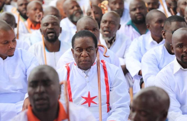 Johane Marange Apostolic Church Passover attended by HE President Mnangagwa